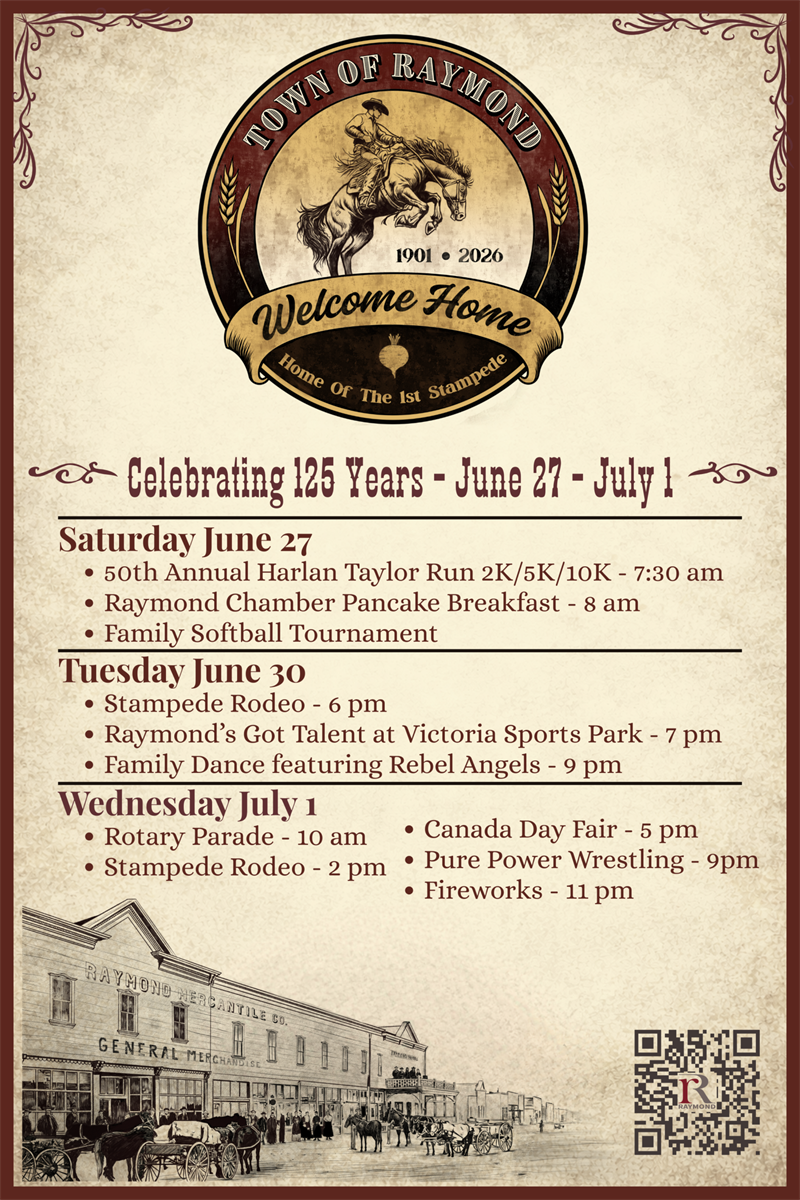 Celebrating 125 Years Stampede Schedule